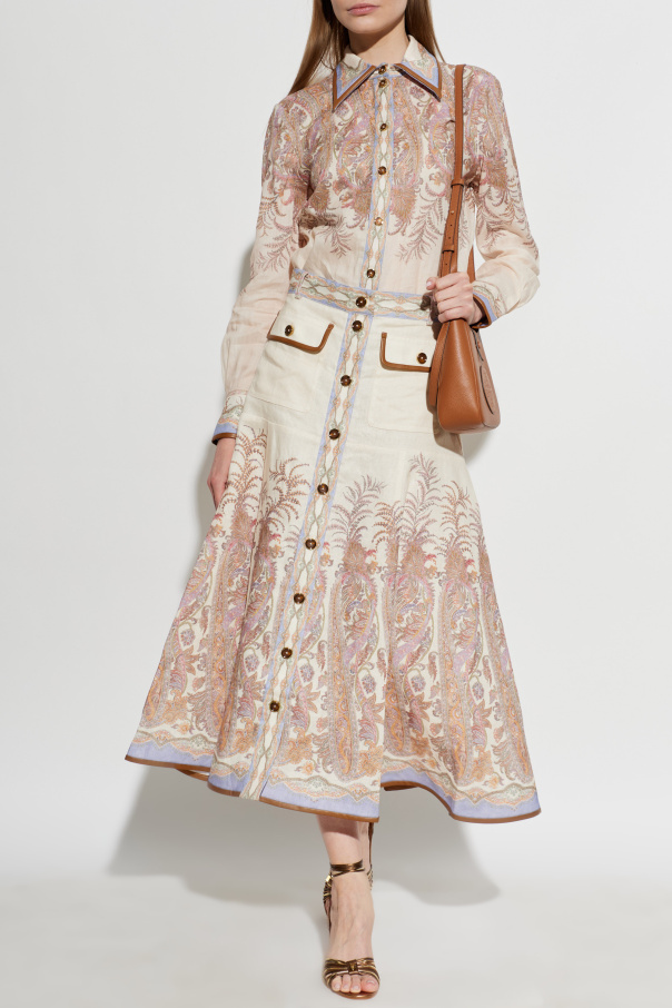 Zimmermann Camisa con estampado