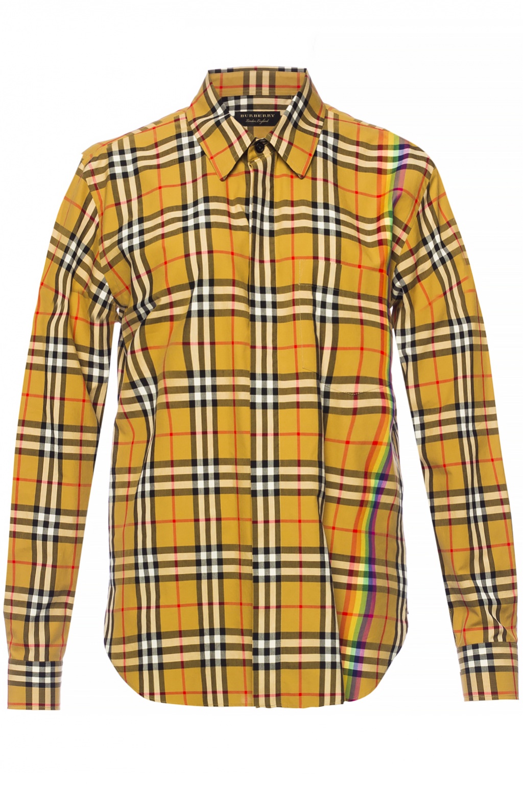 Brown Checked shirt Burberry - Vitkac TW