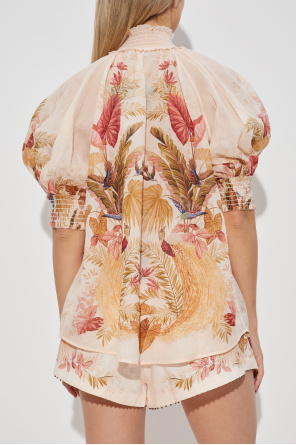 Zimmermann Shirt with floral motif