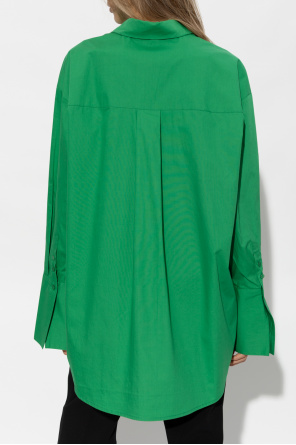 HERSKIND ‘Henrich’ oversize verde shirt