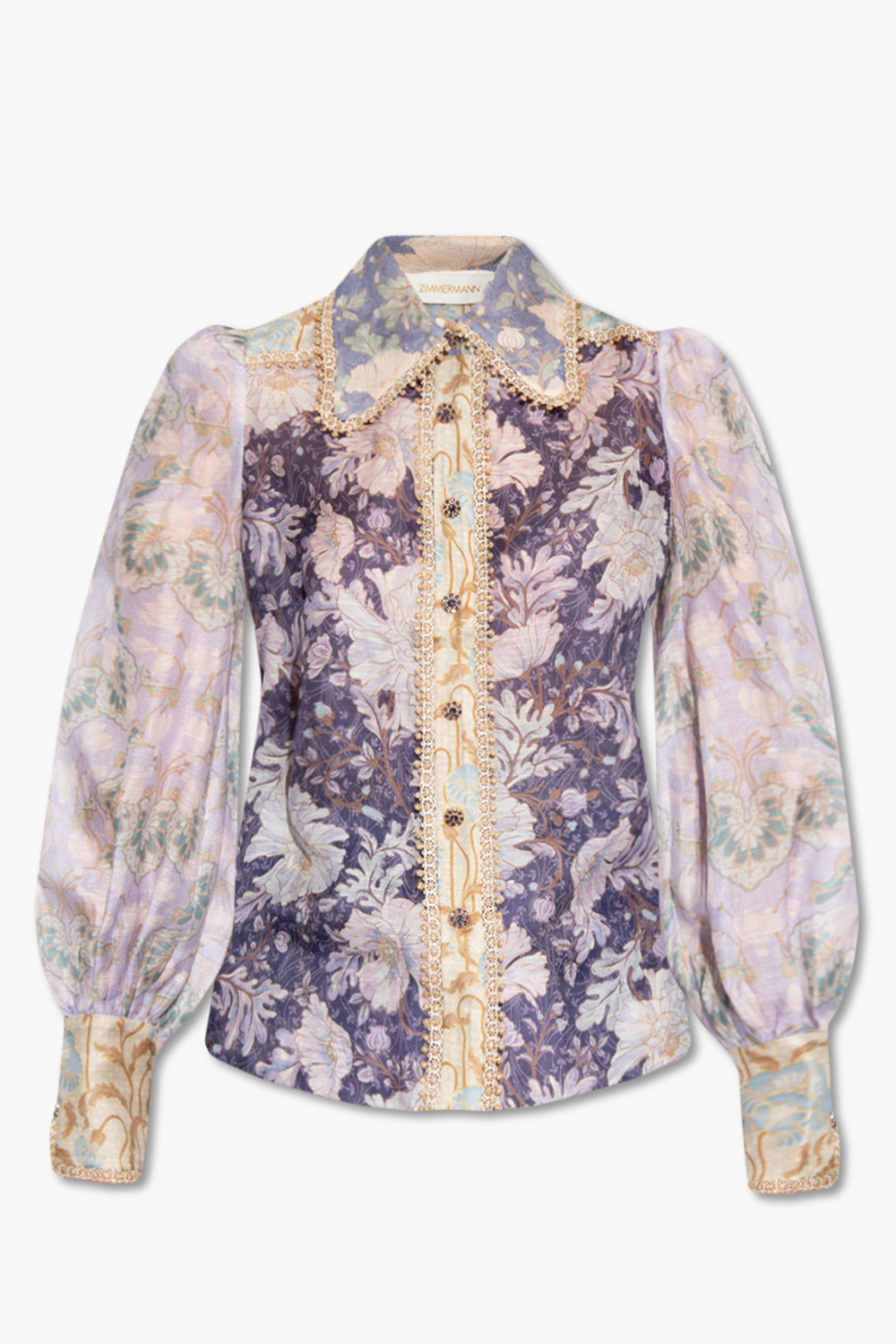 Zimmermann Top with floral motif