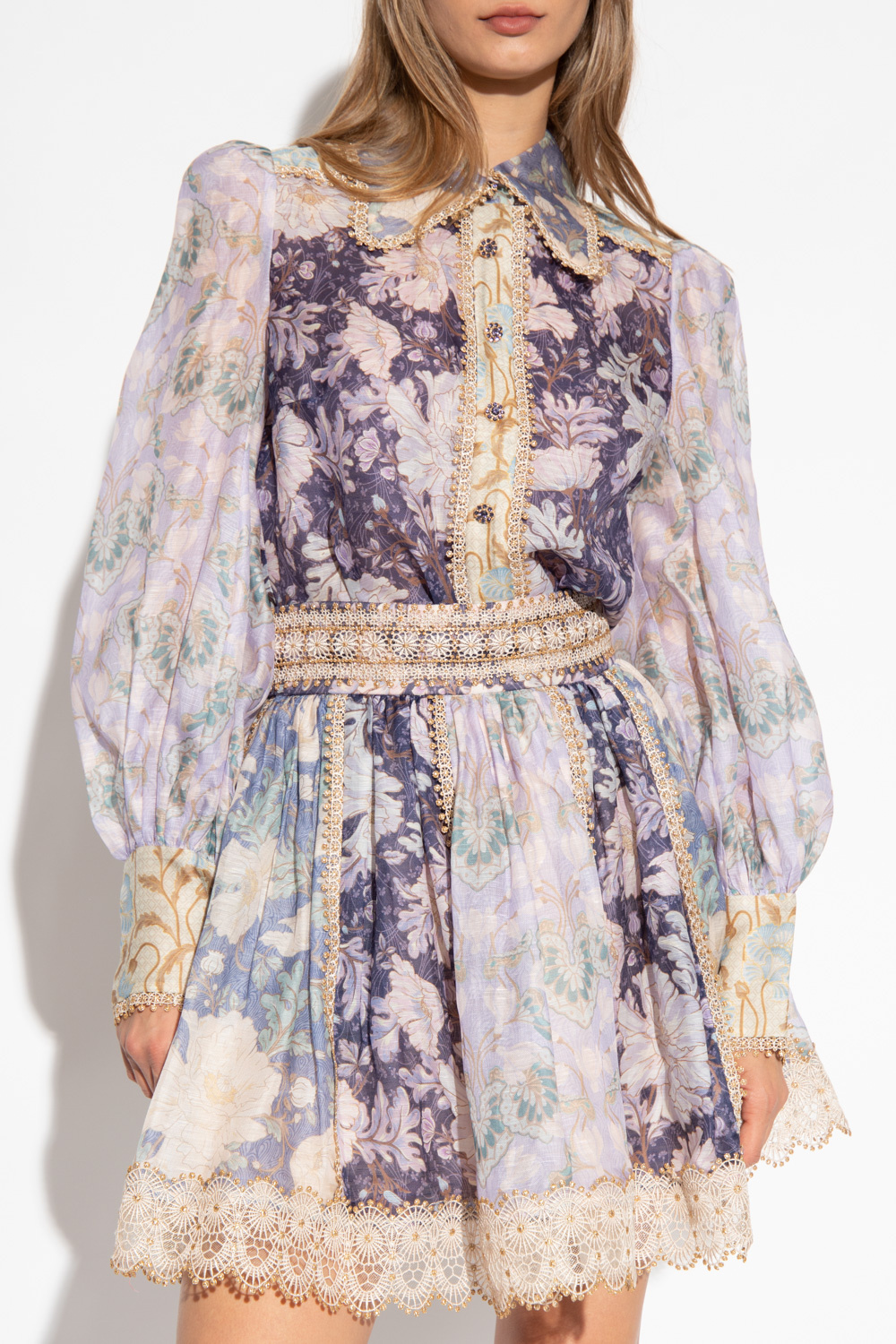 Zimmermann Top with floral motif