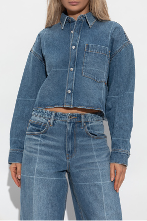Alexander Wang Denim jacket with pocket