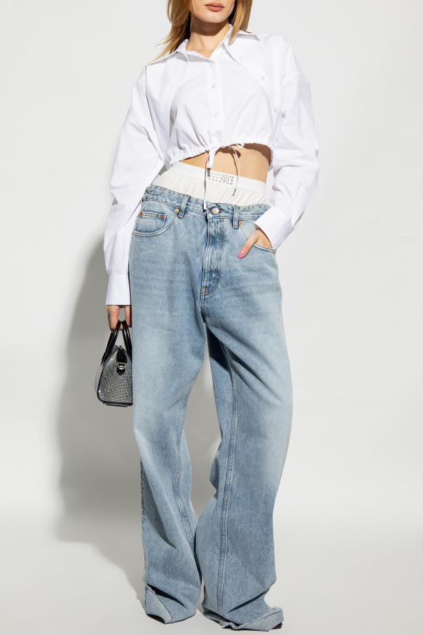 T by Alexander Wang Cropped shirt