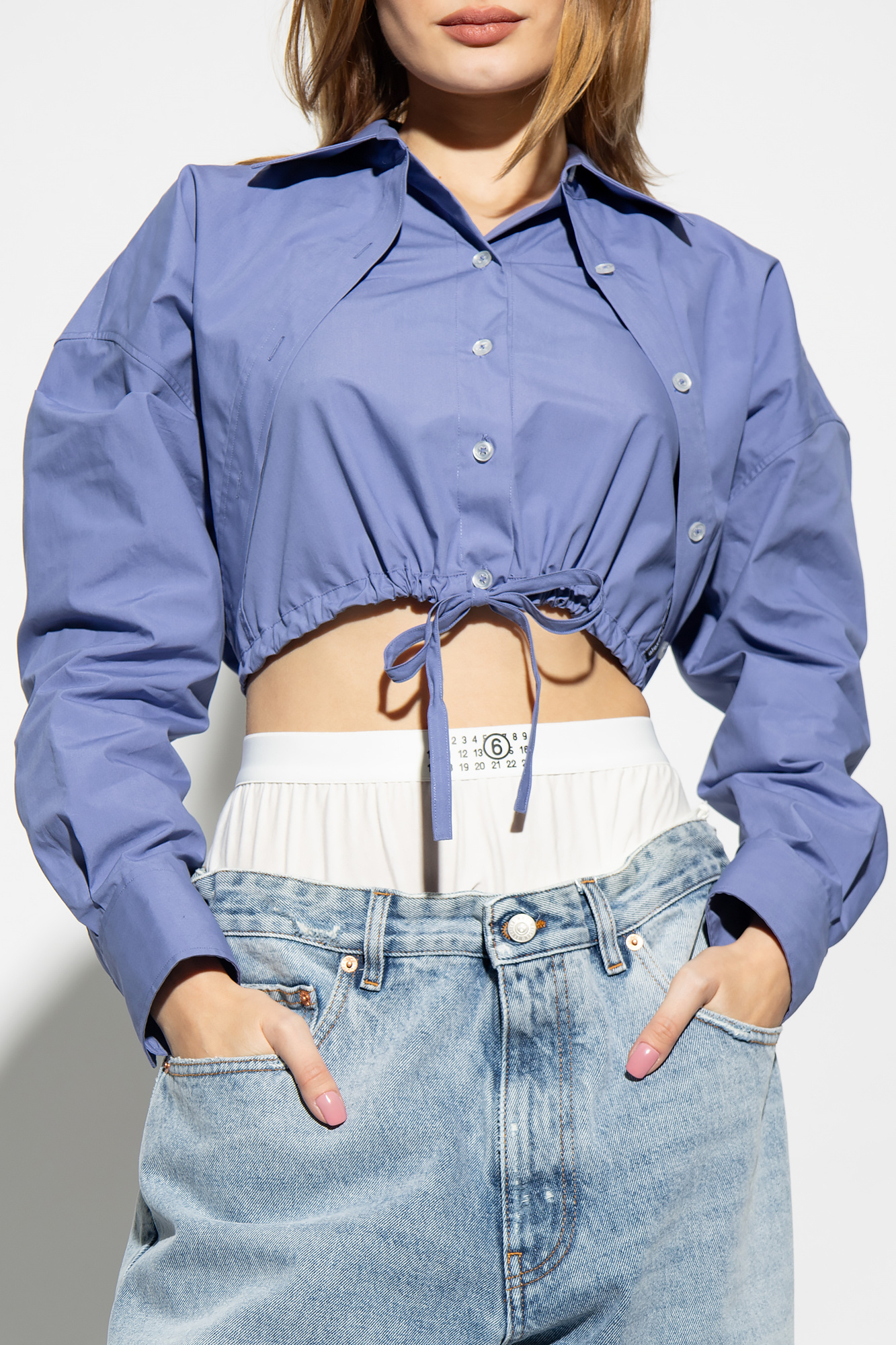 T by Alexander Wang Cropped shirt