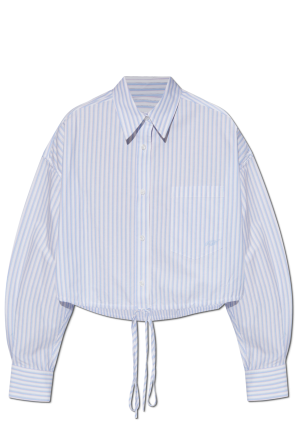 Camisa con diseño de rayas