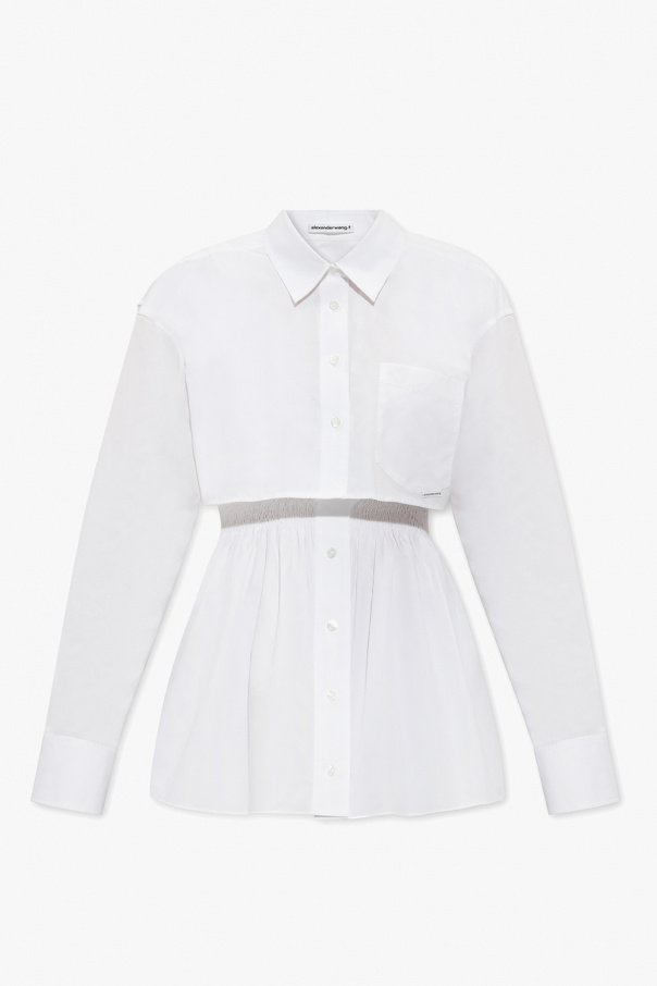 T by Alexander Wang Two-layered shirt