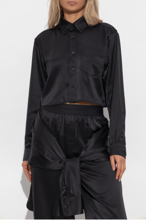 T by Alexander Wang Kurzes Hemd mit Tasche