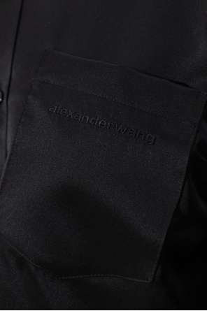 T by Alexander Wang Kurzes Hemd mit Tasche