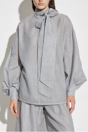 Zimmermann Loose-fit top with a striped pattern