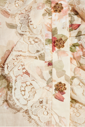 Zimmermann Shirt with floral motif