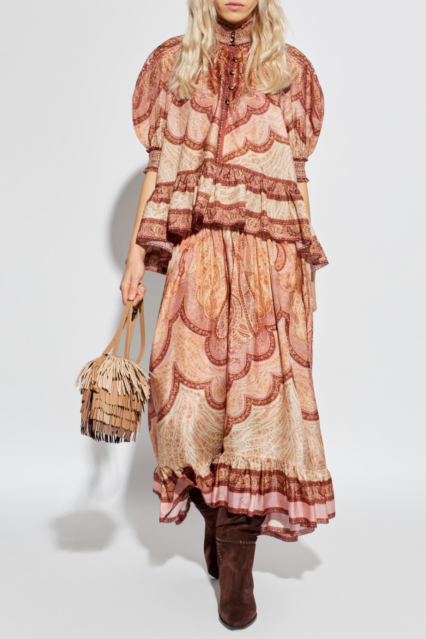 Zimmermann Silk shirt "Wanderlust Frill"