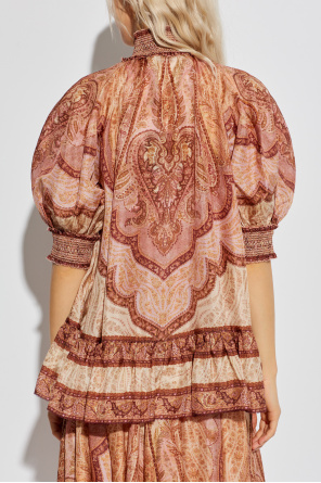 Zimmermann Silk shirt "Wanderlust Frill"