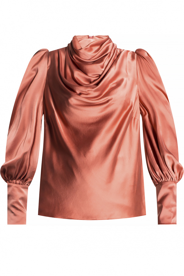 Zimmermann Top with standing collar