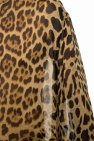 Saint Laurent Leopard-printed silk shirt