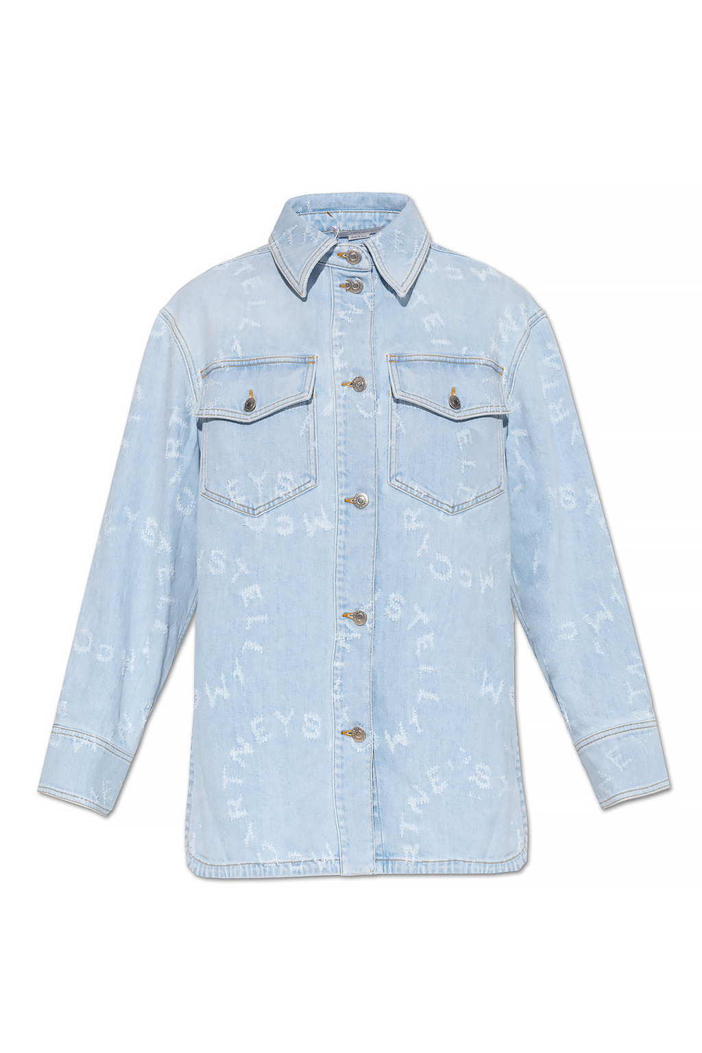 Stella McCartney Shirt with worn effect