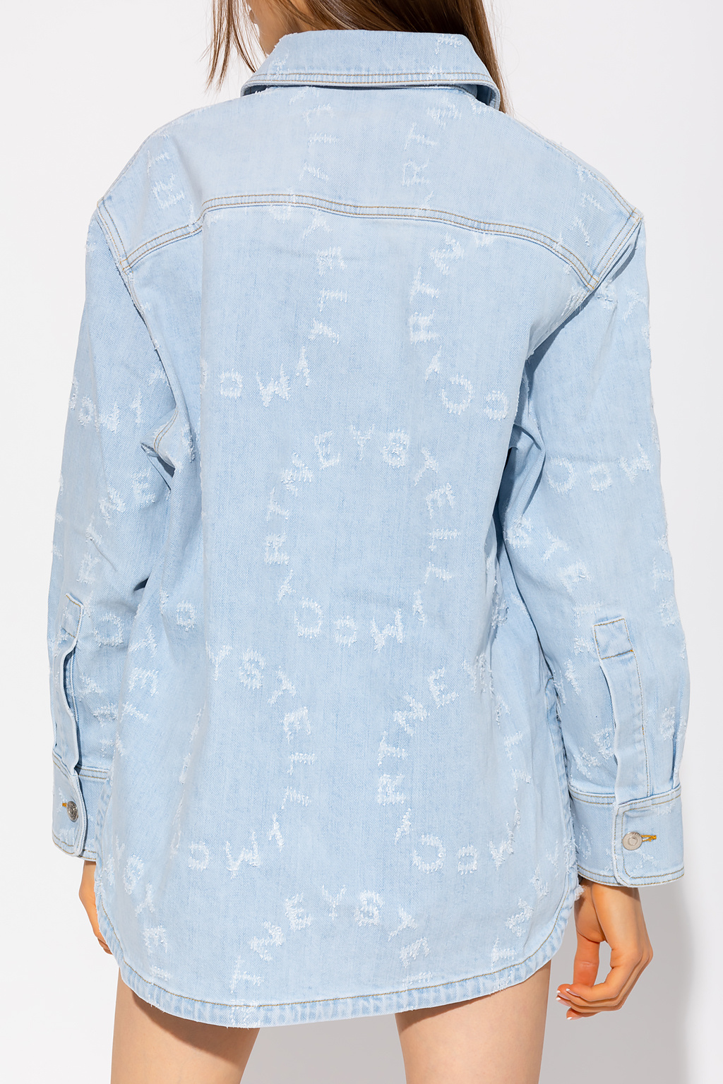 Stella McCartney Shirt with worn effect