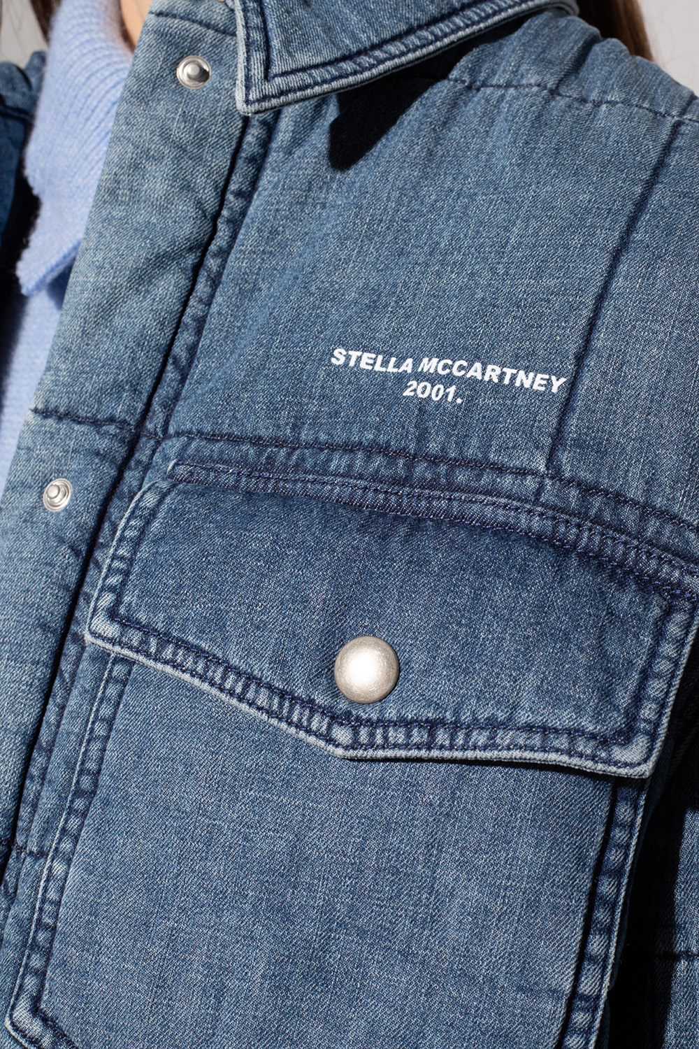 Stella McCartney Denim jacket with logo