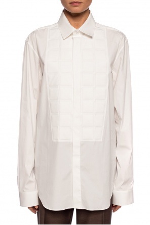 bottega Coordinating Veneta Appliqued shirt