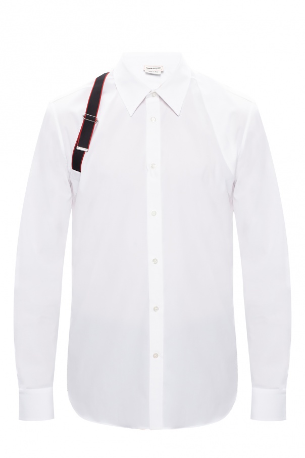 Alexander McQueen Shirt with distinctive belt