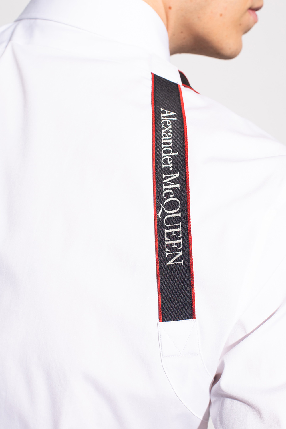 Alexander McQueen Shirt with strap detail
