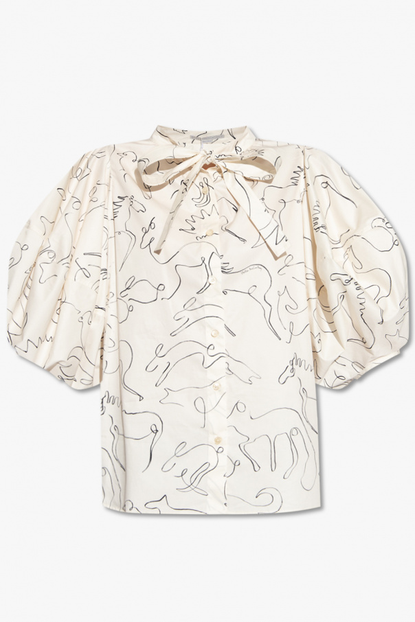 Stella McCartney Shirt with animal pattern