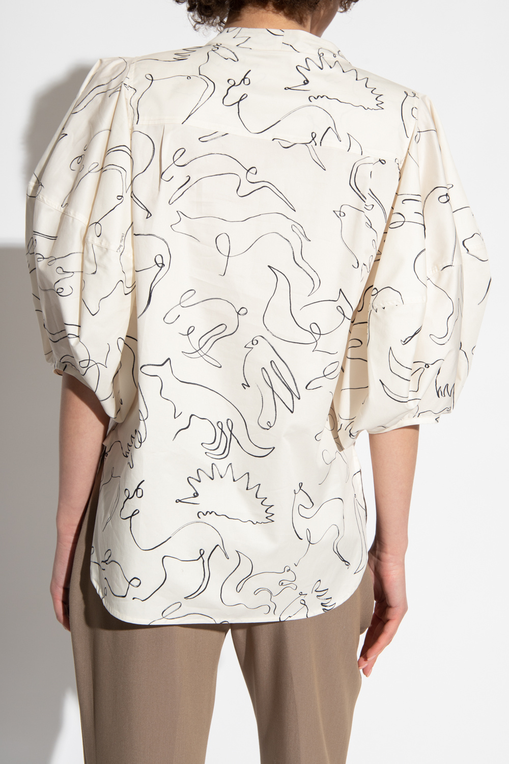 Stella McCartney Shirt with animal pattern