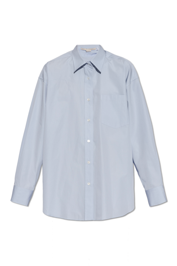 Cotton shirt with silk back od Stella McCartney