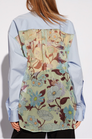 Stella McCartney Cotton shirt with silk back