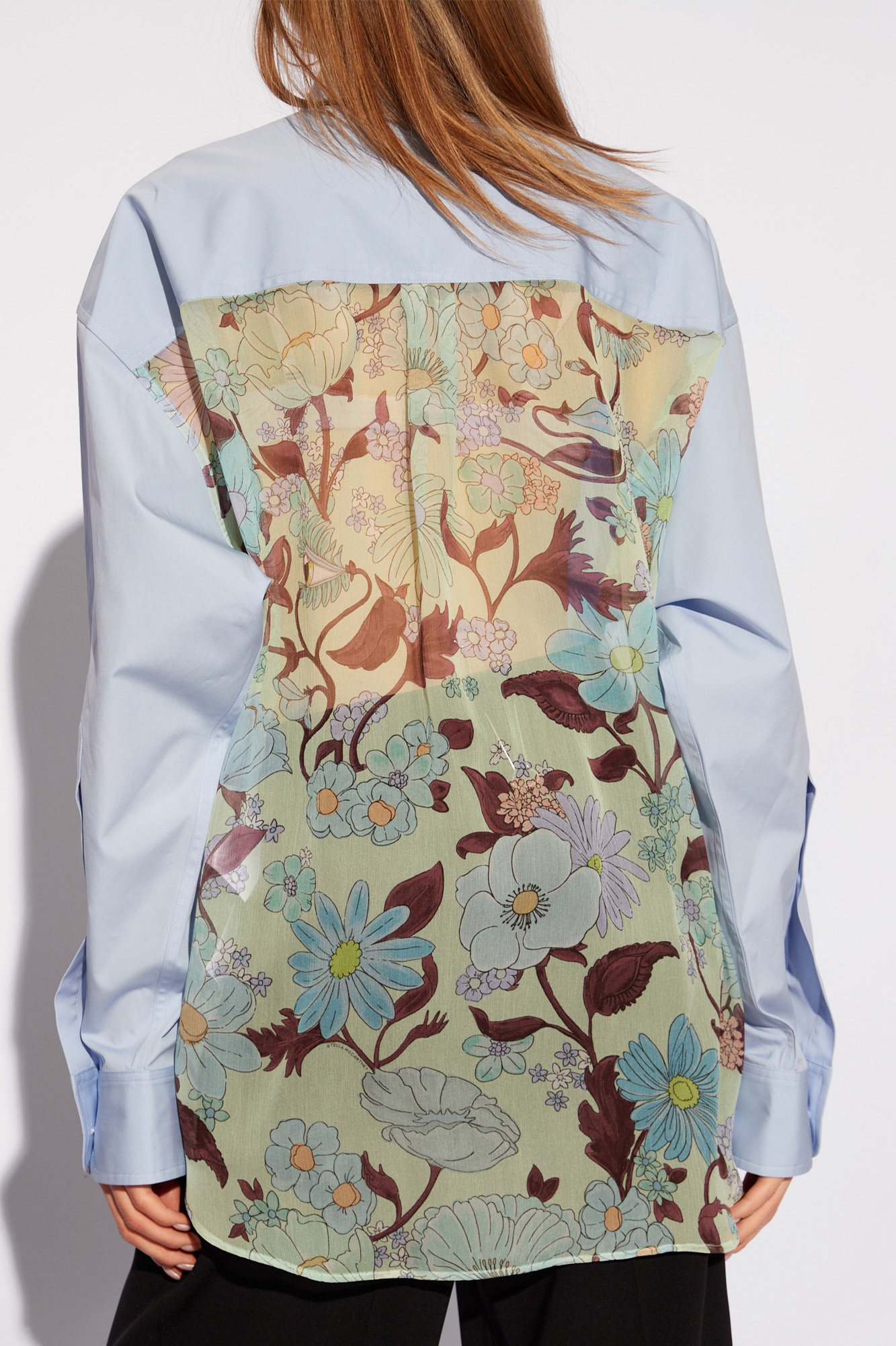 Stella McCartney Cotton shirt with silk back