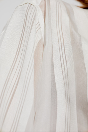 Stella McCartney Camisa de seda de corte holgado