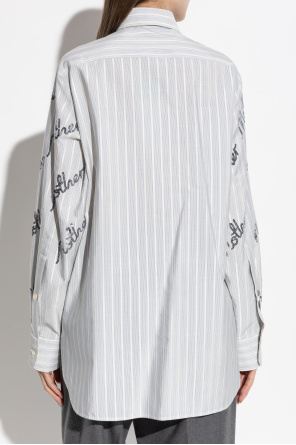 Stella McCartney Camisa con lentejuelas brillantes