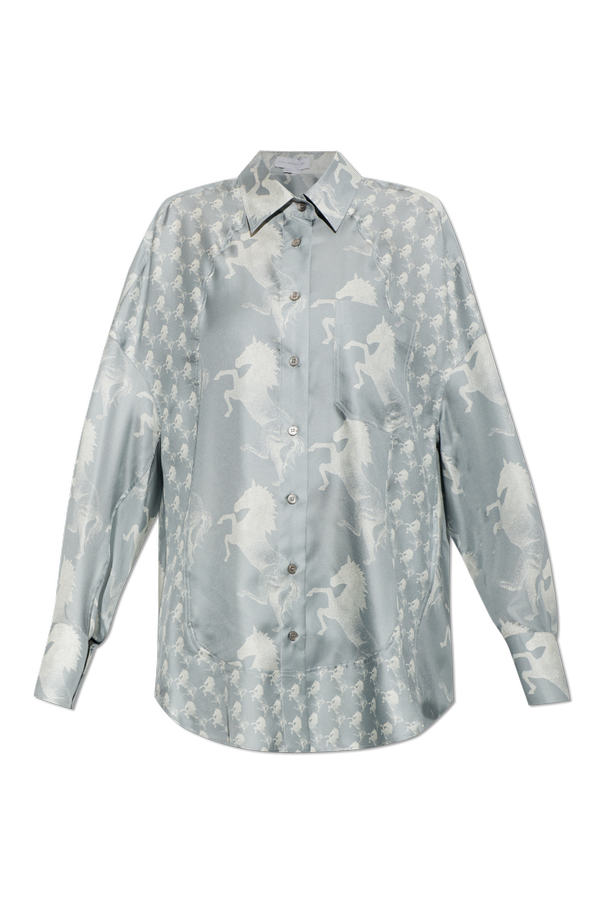 Silk shirt with print od Stella McCartney
