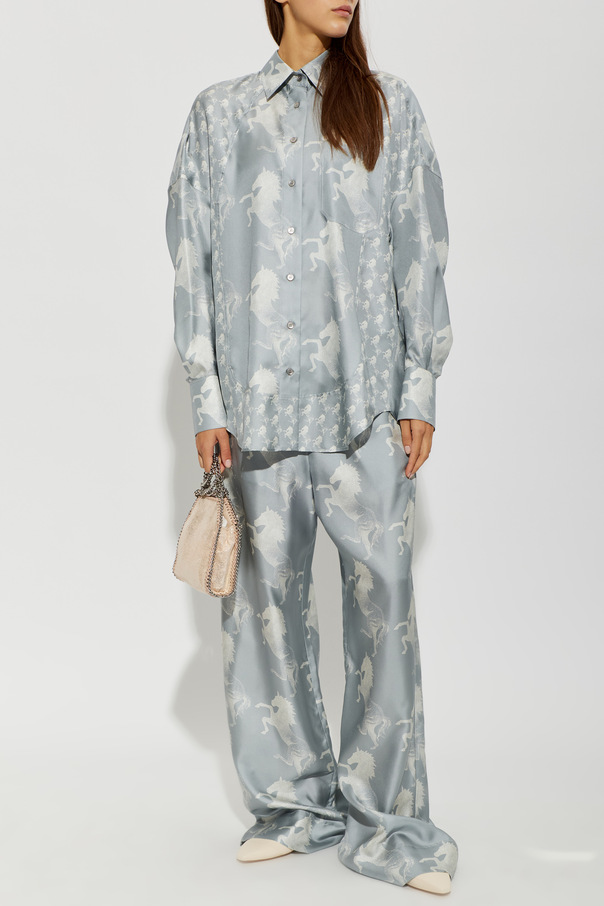Stella McCartney Silk shirt with print