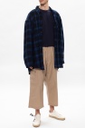 Balenciaga NAVY BLUE Checked shirt