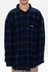 Balenciaga NAVY BLUE Checked shirt