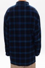 Balenciaga NAVY BLUE Checked shirt