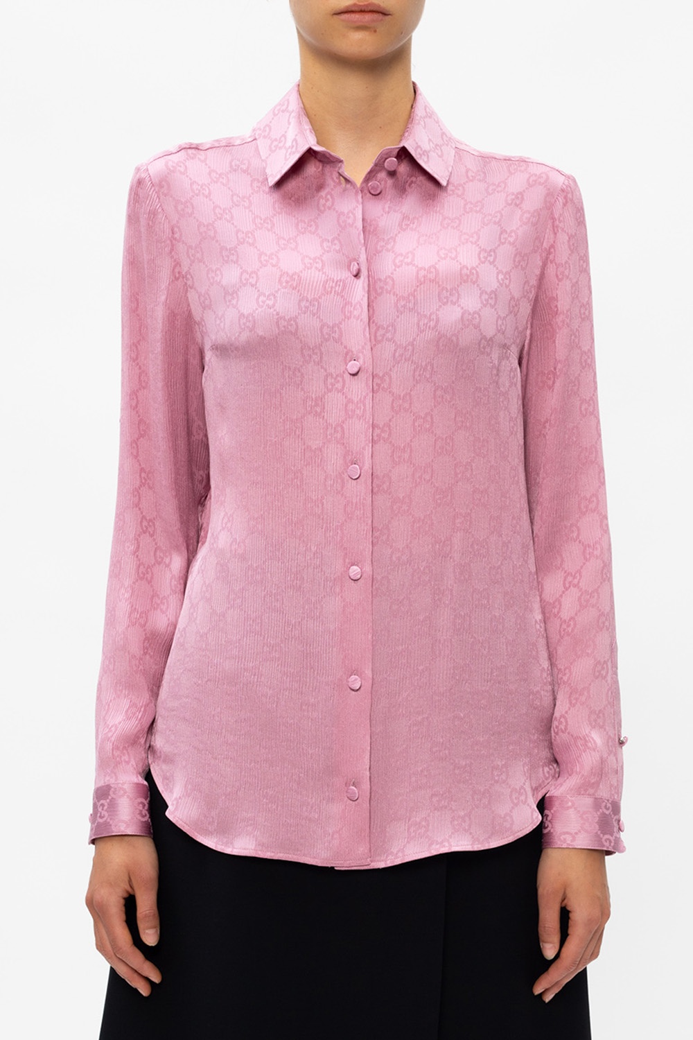pink gucci shirt womens