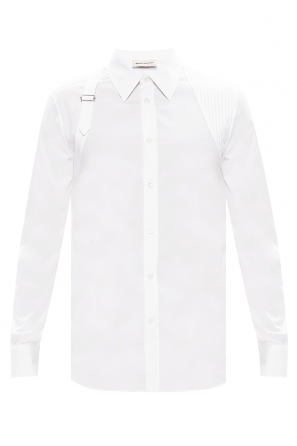 Alexander McQueen Shirt with decorative belt