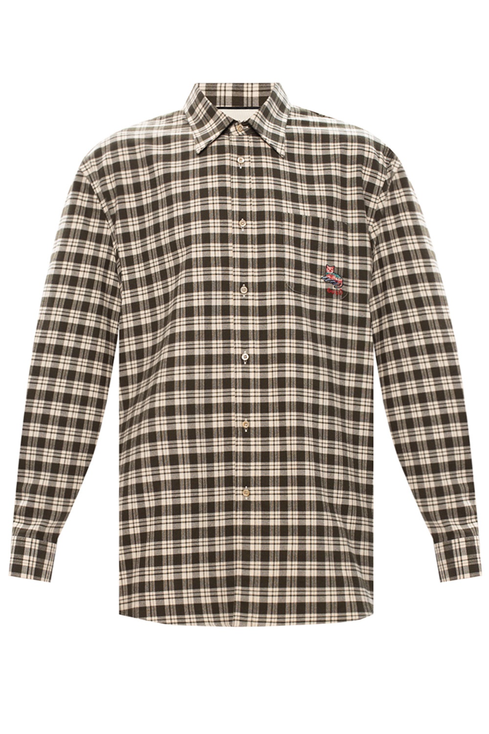 gucci checkered shirt