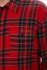 Saint Laurent RED Checked shirt