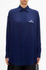 Balenciaga Silk shirt with logo