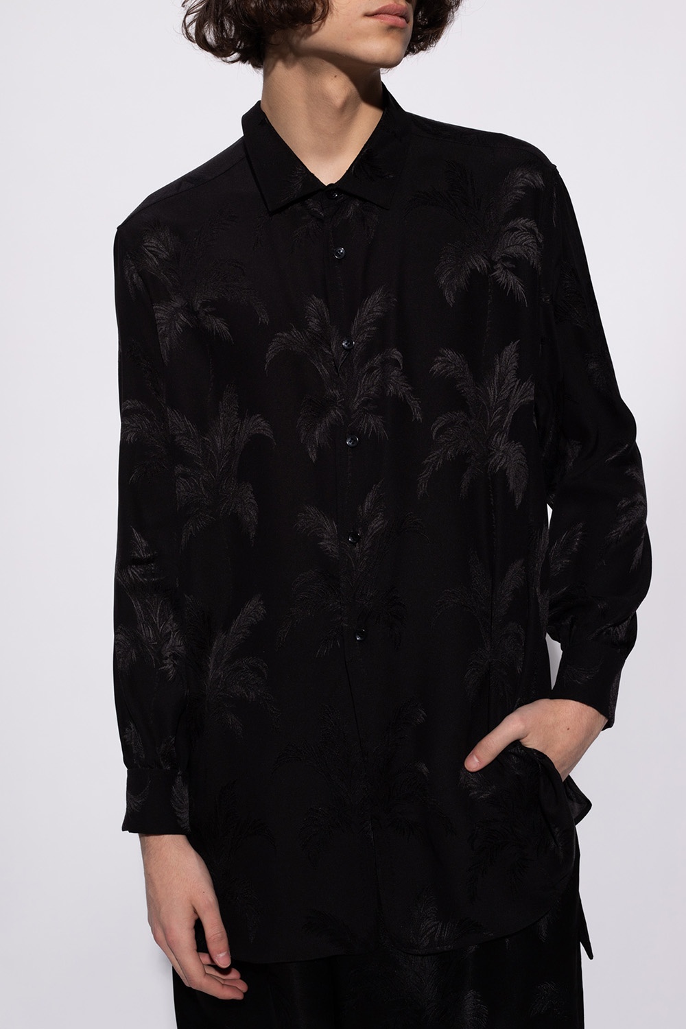 Saint Laurent Embroidered shirt