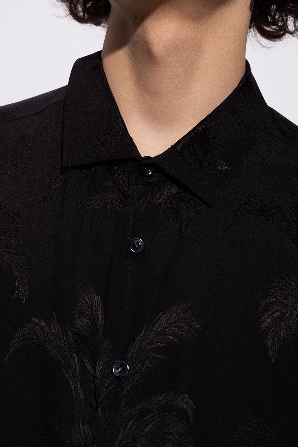 Saint Laurent Embroidered shirt