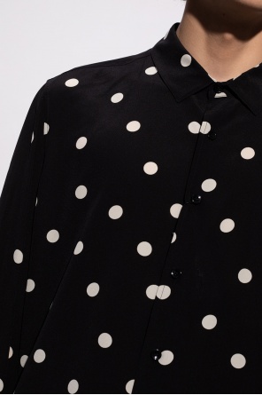 Saint Laurent Polka dot shirt