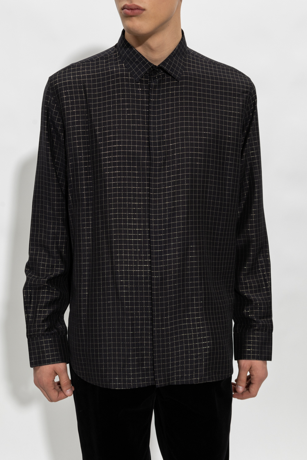 Saint Laurent Checked shirt