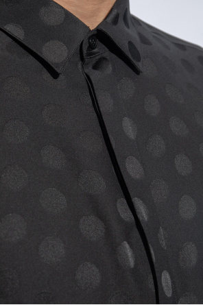 Saint Laurent Shirt with polka dot pattern