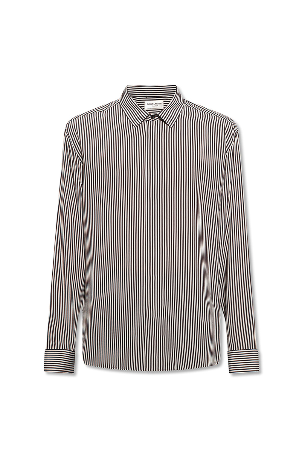 Saint Laurent Silk shirt with ruffles | Men's Clothing | Vitkac