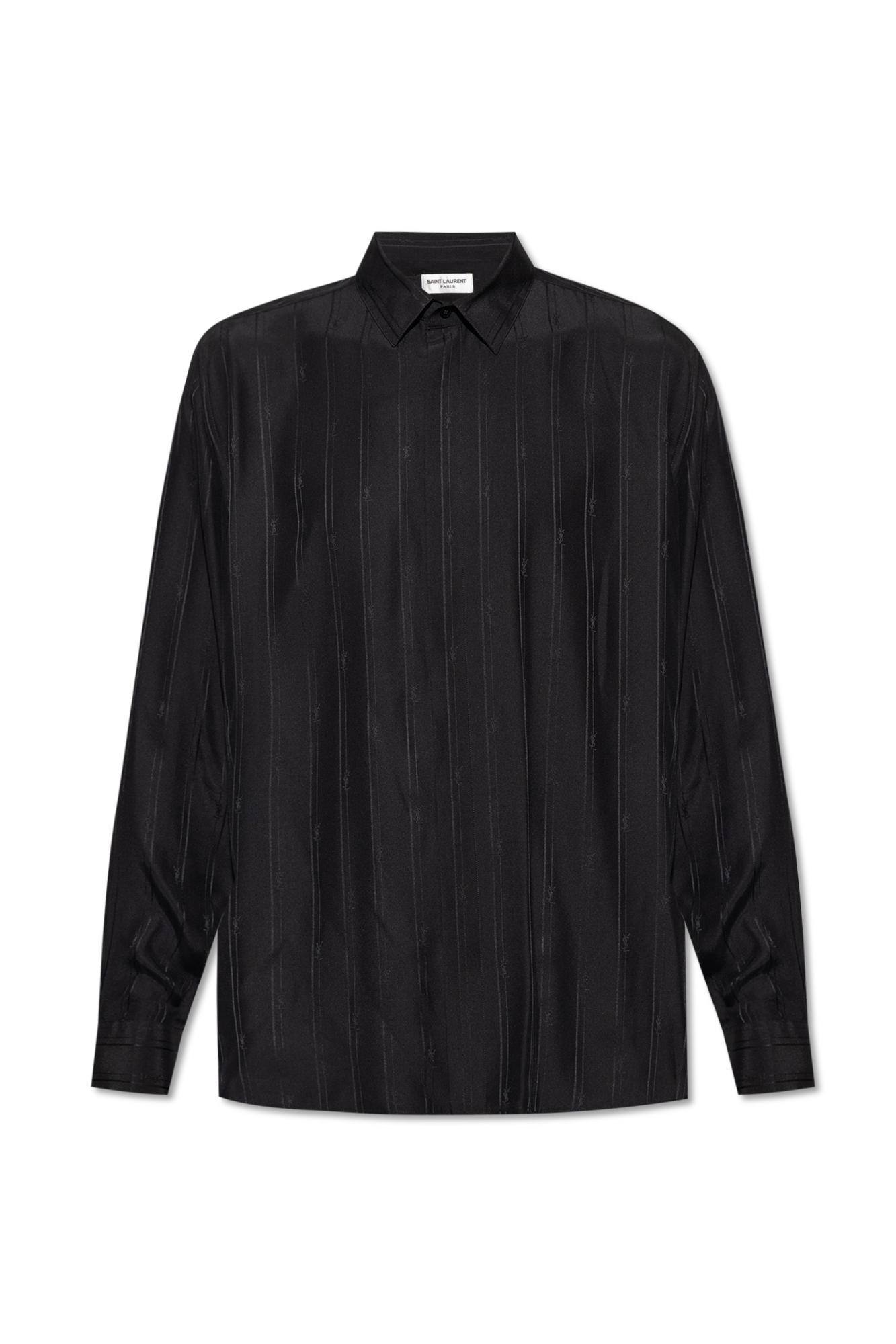 Saint Laurent Monogrammed satin shirt