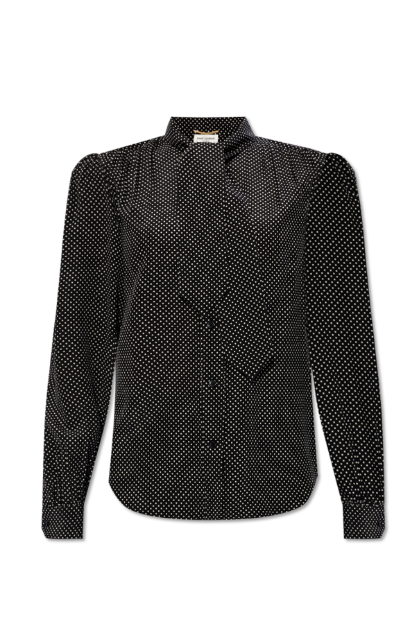 Saint Laurent Shirt with dotted pattern